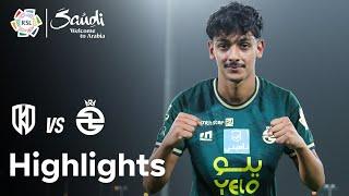 Drama at the death for Al Kholood| Al Okhdood 1 - 2 Al Kholood |Highlights presented by Visit Saudi