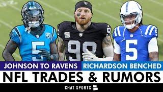 NFL Trade Rumors On Maxx Crosby, DK Metcalf + Anthony Richardson BENCHED, Diontae Johnson To Ravens