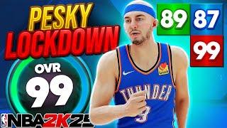 Lockdown Build on NBA 2K25 6'4 Build 2 Way 3 Level Creator