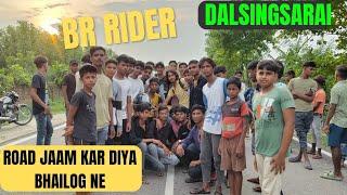 Dalsingsarai ke bhailog ne pura road jaam kar diya || Village tour Episode 4