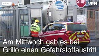 Gefahrstoffaustritt im Industriepark Höchst