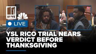 LIVE STREAMING | Verdict possible in YSL, RICO trial as jury continues deliberations