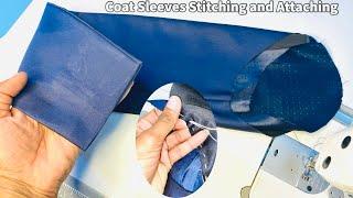 2024 Coat Sewing by Raj Tailors / Coat Cutting and Sewing / Sleeve stitching and sleeve Attaching