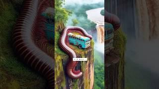 Nature Exploration | Amazing Scenery | Abandoned Bus #shorts #trending #wow