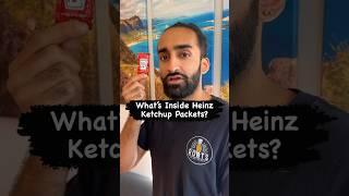 What’s Inside Heinz Ketchup Packets? Trash #heinz #ketchup #restaurants