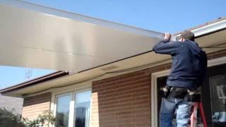 HOW TO INSTALL INSULATED ROOF -PANELS. PART 1