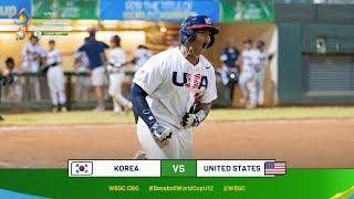 HIGHLIGHTS – Korea vs. USA – WBSC U-12 Baseball World Cup