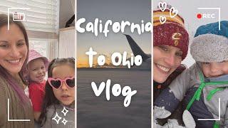 California to Ohio: Life & Valentine's Week Travel Vlog