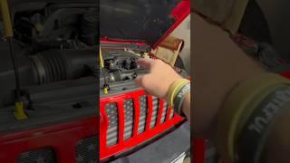 JEEP GLADIATOR OIL CHANGE / super easy!!