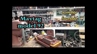 Maytag model 92 hit and miss engine parts fourteen