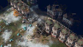 Age of Empires 4 - 2v2v2v2 EPIC BATTLES | Multiplayer Gameplay