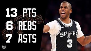 Chris Paul 13 pts 6 rebs 7 asts vs Knicks 24/25 season