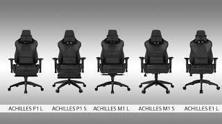 GAMDIAS Achilles Gaming Chairs Comparison (P1, M1, and E1)