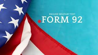 Ꭼ•Ⲥ•Ⱡ t Military-Focused English Skills Evaluation - Training Module 92