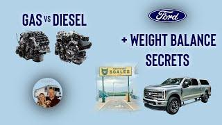 Ford F-350: Gas vs Diesel, Truck Choices & Weight Balance Deep Dive for RVers