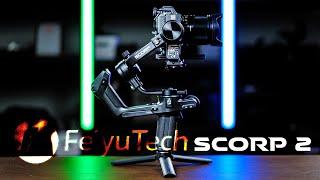 FEIYUTECH SCORP 2  KIT AI POWERED GIMBAL REVIEW