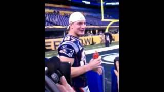 Gronk Predicts Epic 'Viva La Stool' Shoutout After Super Bowl Win