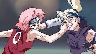 Sakura vs Ino luta exame Chunin completa dublado pt-br