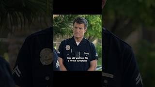 Rookie cop asks to search the boot based on feelings alone. #therookie #tvshow #shorts