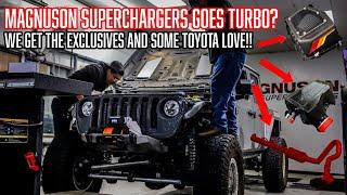 Magnuson Dives into Turbo applications!! Toyotas, Fords and GMs plus some new ICE on the Gladiator