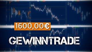 1600,00€ Gewinntrade im CL erklärt | Volumen Trading lernen