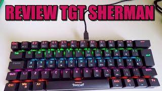 REVIEW DO MEU TECLADO MECANICO TARGET SHERMAN -melhor custo-beneficio