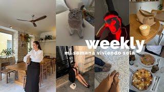 VLOG: mi rutina viviendo sola. Compra, limpieza, planes... || @laliabenchelef ad