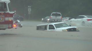 WDHN's News reporter, Aaron Dixon, covers flash flooding in the Wiregrass