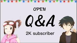 Q&A (mynamedyacan_신비 하우스) 2k subscriber