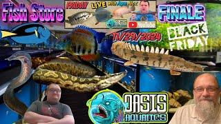 Fish Store Friday LIVE W/ Aqua Alex FINALE: November 29th