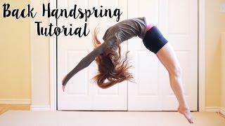 How to do a Back Handspring