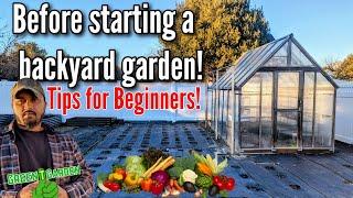 Key Factors Before Starting Your Backyard Garden  #gardening #garden #greentgarden