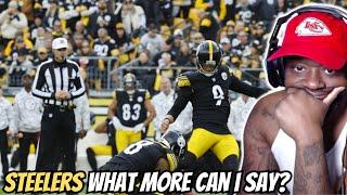 CHIEFS FAN REACTS TO! Baltimore Ravens vs. Pittsburgh Steelers Highlights!!