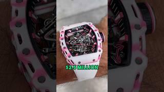 We Got The $2,500,000 Pink Richard Mille Watch!