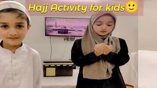 Hajj Activity for kids | Learn how to perform Hajj | Islamic activity | #goviral #kidslearning