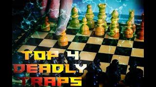 Top 4 Deadly traps | Chess Guide #1 | BKGT Gaming