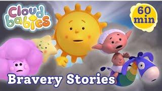 A Big Storm Is Coming  ️ Learn To Be Brave With The Cloubabies | Relaxing Stories For Kids