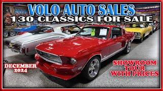 Classic Cars for Sale Lot Walk at Volo Auto Sales - December 2024