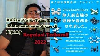 Aturan menerbangkan drone di jepang TERBARU.