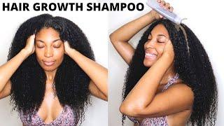 DIY Exfoliating Hair Growth Shampoo for Natural Hair | How to store it for years !