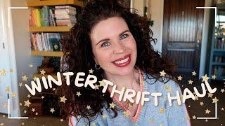 ️Winter Thrift Haul: Cozy Home Decor Ideas