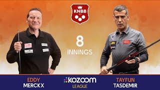 2025 KNBB Kozoom League - Eddy MERCKX vs Tayfun TASDEMIR - Only 8 Innings!