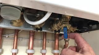 Topping up a Worcester Boiler-  Keyless Filling Link