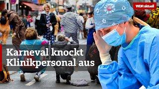 700 Coronafälle nach Karneval an Uniklinik Köln | WDR Aktuelle Stunde