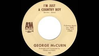 1963 George McCurn - I’m Just A Country Boy