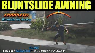 How to "Bluntslide the Awning" Philadelphia - Tony Hawk Pro Skater 1+2 how to Bluntslide