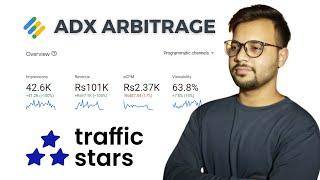 Adx Arbitrage With TrafficStars | Adx Arbitrage Full Course | Adx Arbitrage Method 2024