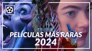 Las PELÍCULAS MÁS RARAS de 2024