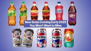 New Soda Releases Coming Soon from Coca-Cola, Sprite, Dr Pepper, A&W, and More #soda #pop #cocacola