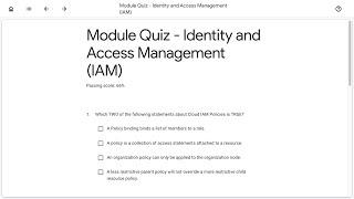 Identity and Access Management IAM